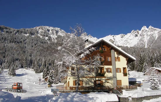 pizzo del frate albergo inverno pista