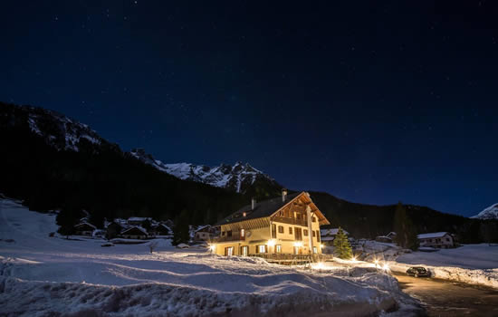 pizzo del frate notturna inverno neve