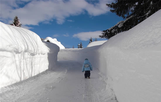 pizzo del frate neve bimbo