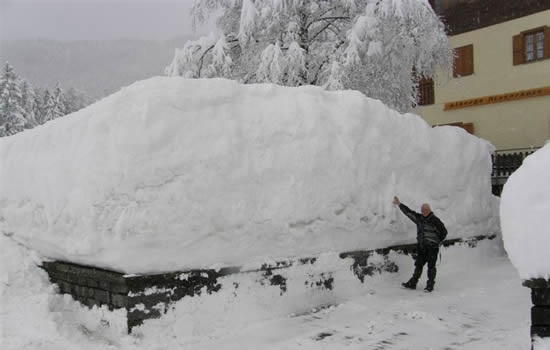 pizzo del frate super nevicata